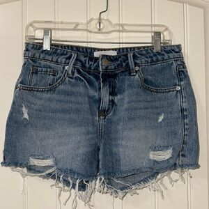 Women’s Dear John distressed denim shorts